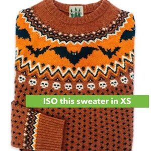 ISO Kiel James Patrick Bat to the Bone sweater in size X-Small XS